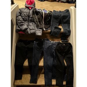 Bundle of Girl Clothes (Jackets and bottoms) Size M/Size 10